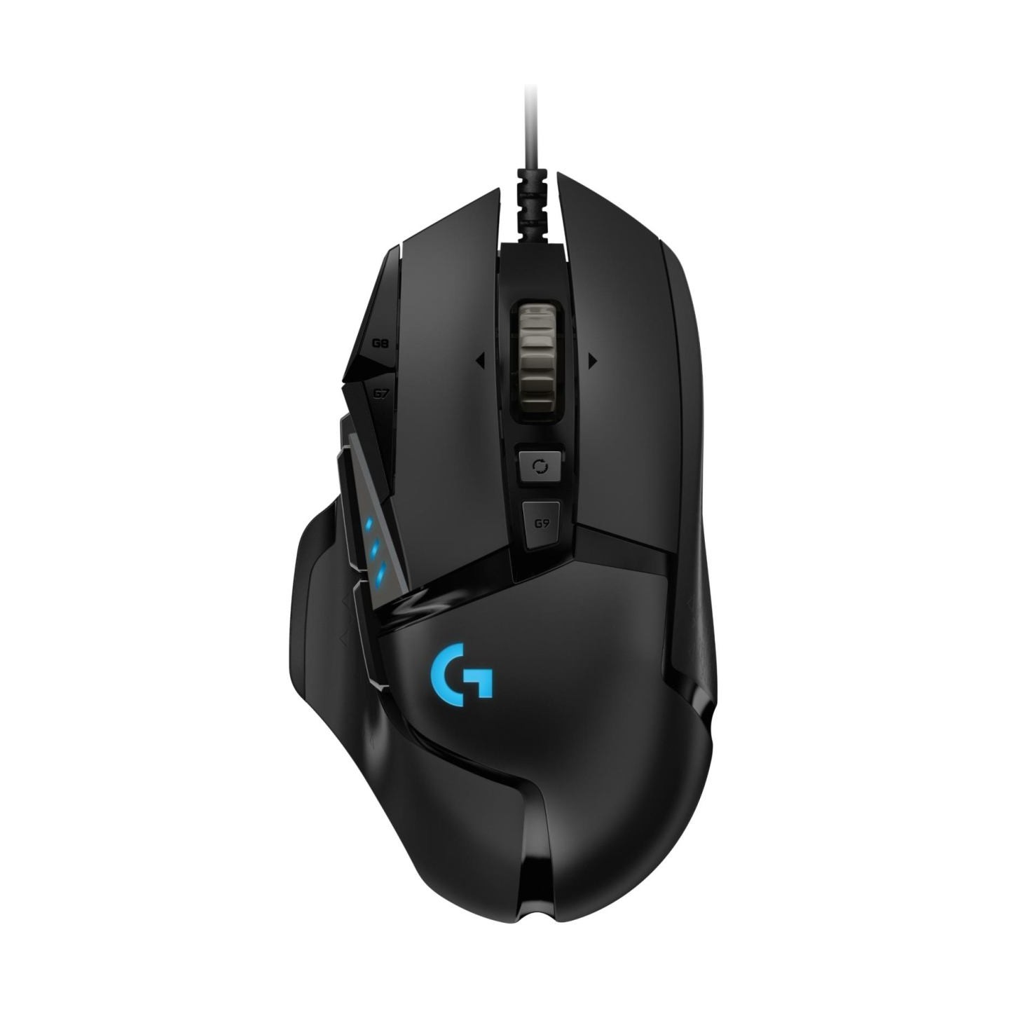 Logitech G502 Corded Gaming Mouse - HERO - BLACK - USB - EER2