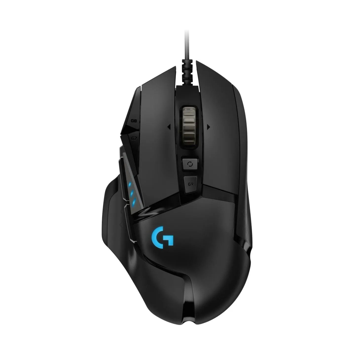 Logitech G502 HERO, wired gaming mouse, black / 910-005470