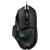 Logitech G502 Corded Gaming Mouse - HERO - BLACK - USB - EER2