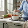 Russell Hobbs RH03866C Cote 16 cm Saucepan, Cream