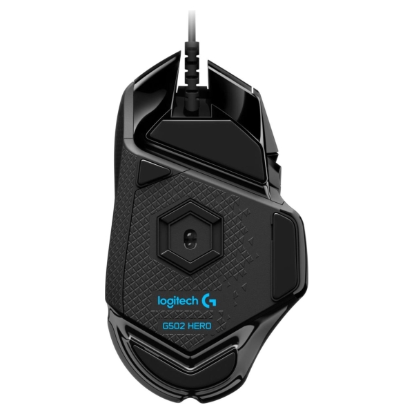Logitech G502 HERO, wired gaming mouse, black / 910-005470