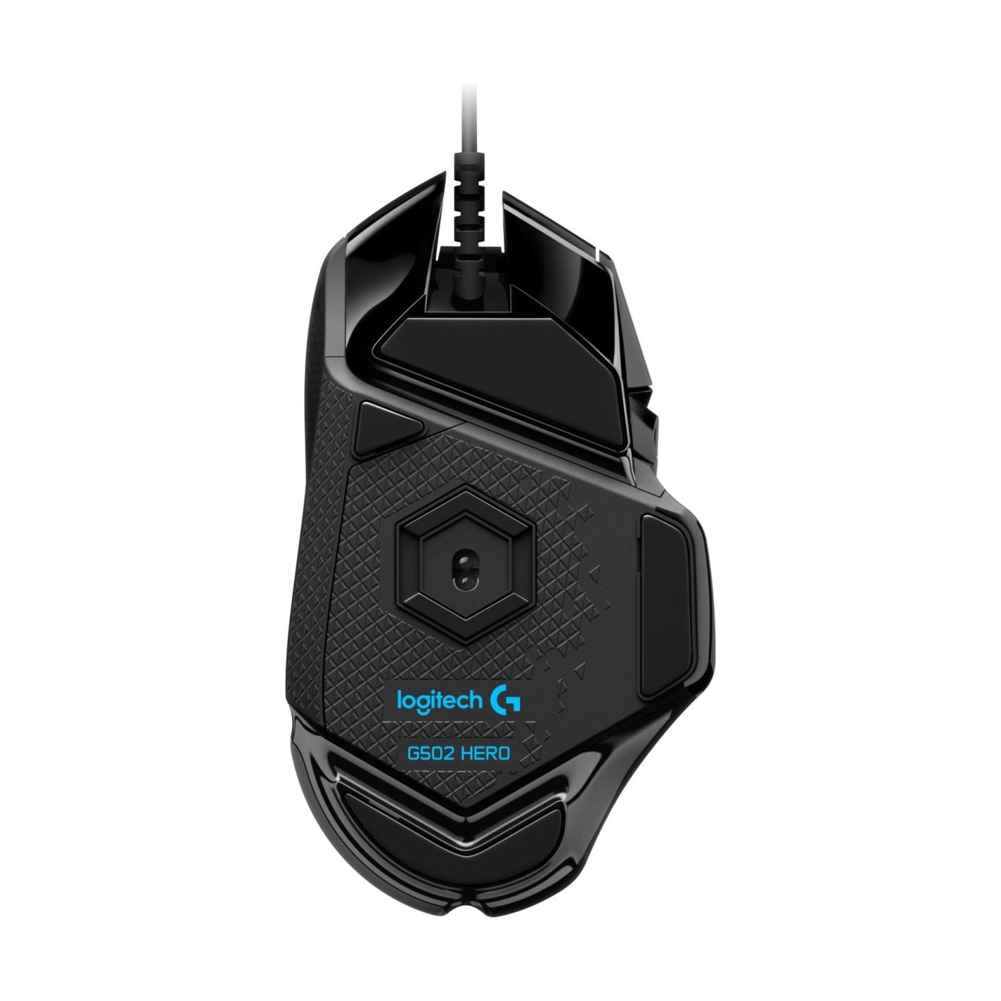 Logitech G502 Corded Gaming Mouse - HERO - BLACK - USB - EER2