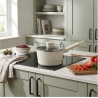 Russell Hobbs RH03868C Cote 20 cm Saucepan, Cream