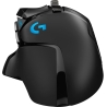 Logitech G502 HERO, wired gaming mouse, black / 910-005470