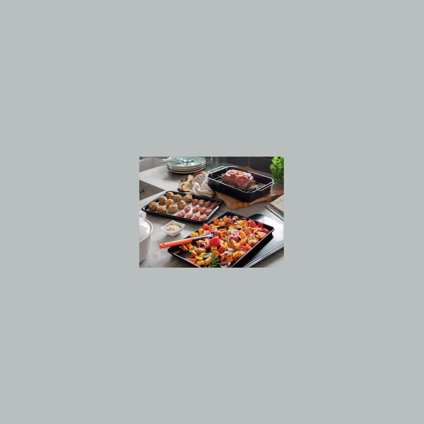 Russell Hobbs CW91612EU7  Enamel 34cm Roaster & Rack