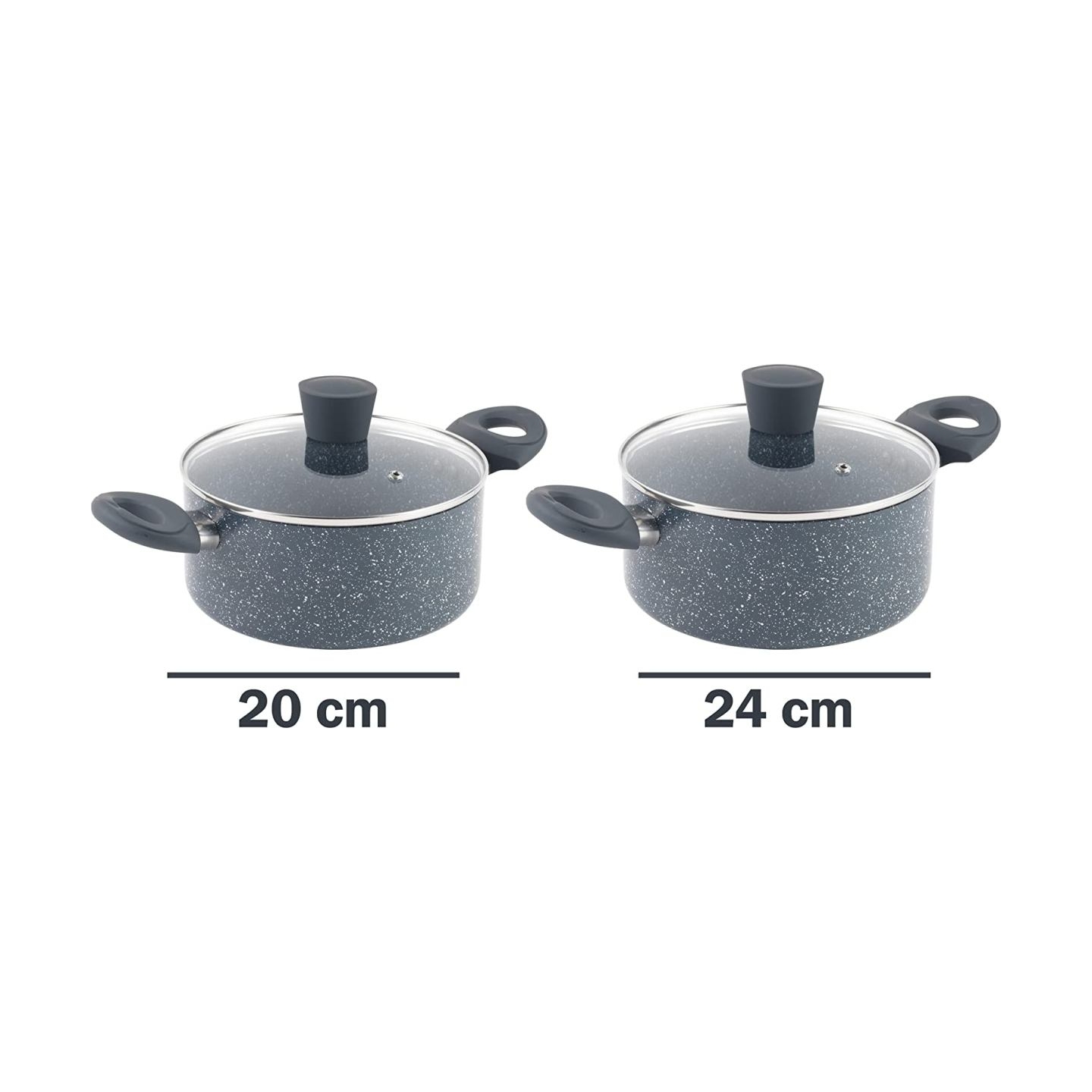 Russell Hobbs RH008491EU7 Nightfall Stone 24 cm Stockpot