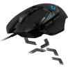 Logitech G502 HERO, wired gaming mouse, black / 910-005470