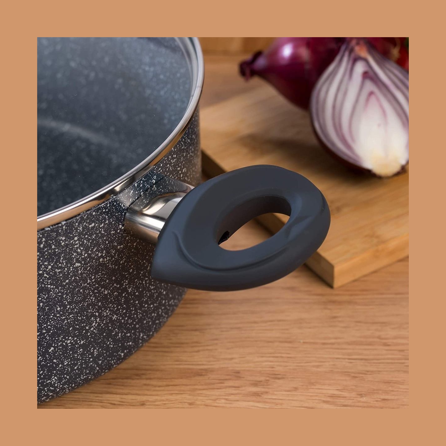 Russell Hobbs RH008491EU7 Nightfall Stone 24 cm Stockpot