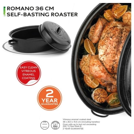 Russell Hobbs CW114911EU Romano 36cm Roaster & Lid