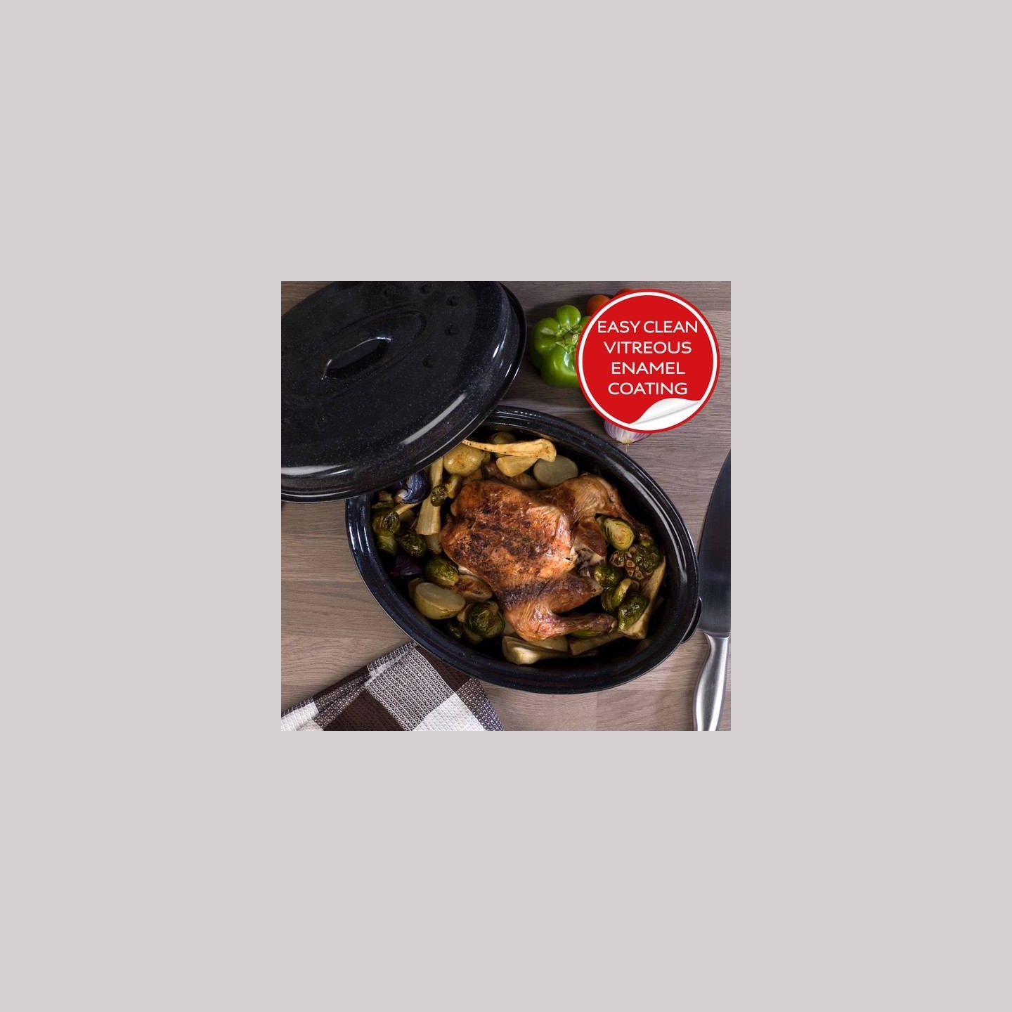 Russell Hobbs CW114911EU Romano 36cm Roaster & Lid
