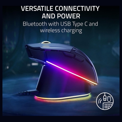 Razer Cobra Pro Wireless Gaming Mouse, Razer Focus Pro 30K Optical Sensor, 30000 DPI, Optical Mouse Switches Gen-3, 77g Weight, 