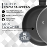Russell Hobbs RH028412EU7 Shield 20cm Saucepan