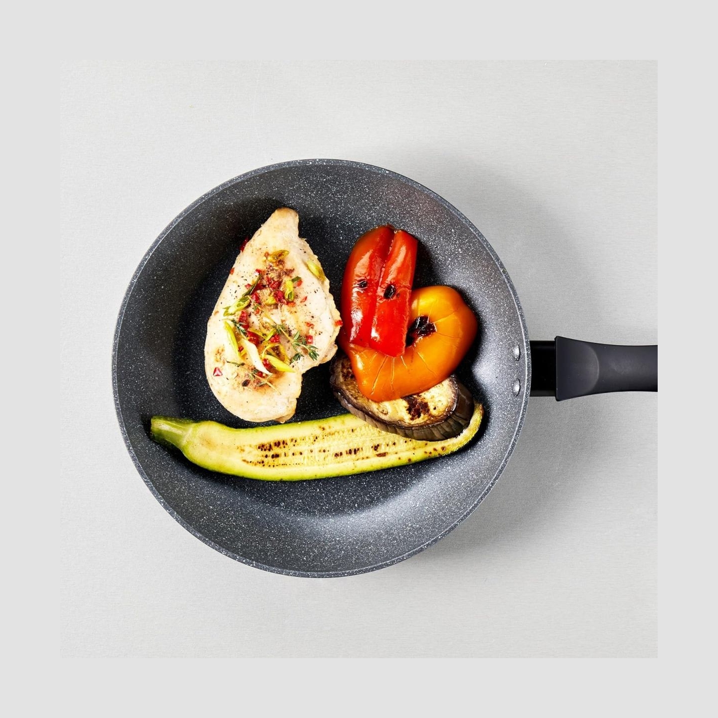 Russell Hobbs RH027991EU7 Metallic Marble 24cm Fry Pan
