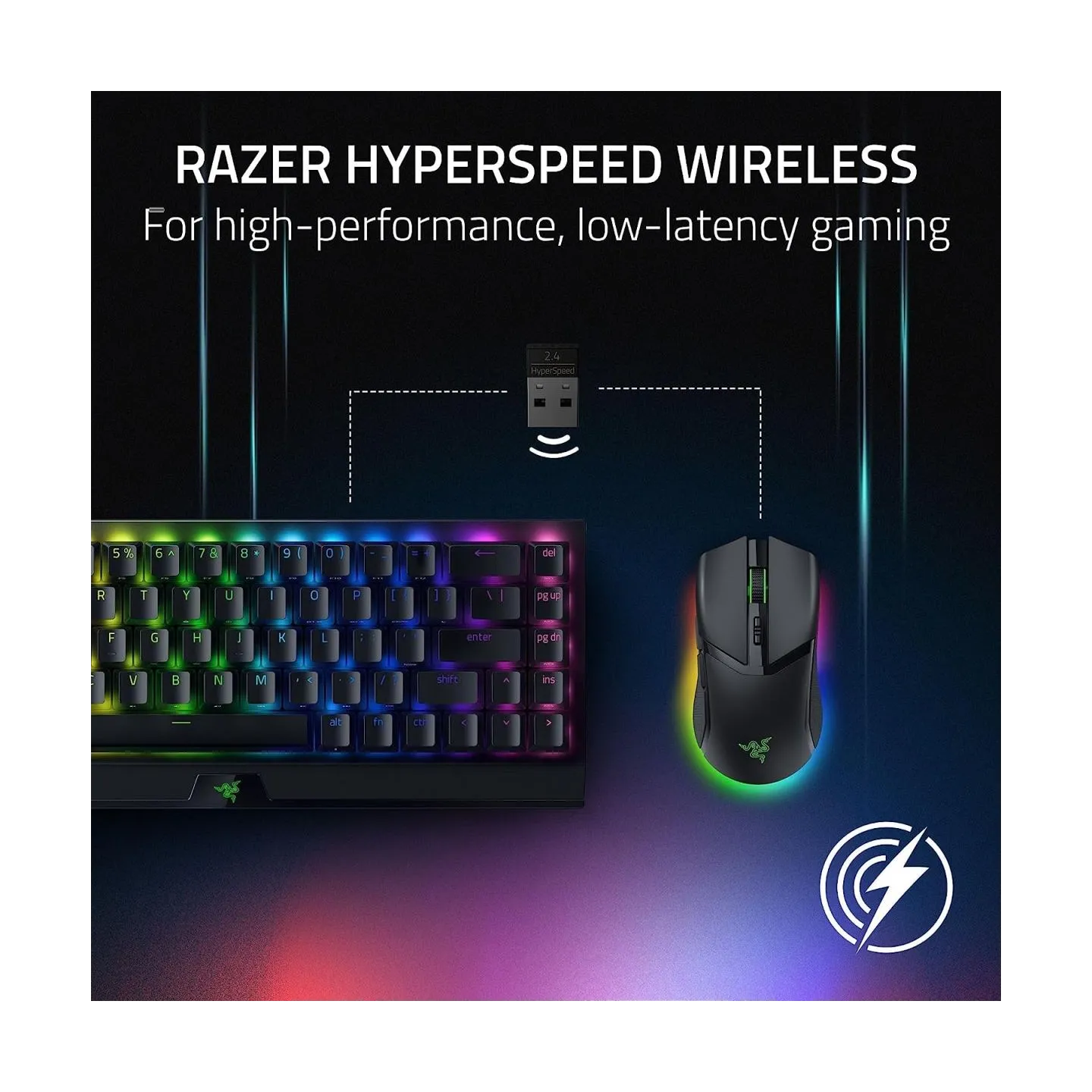 Razer Cobra Pro Wireless Gaming Mouse, Razer Focus Pro 30K Optical Sensor, 30000 DPI, Optical Mouse Switches Gen-3, 77g Weight, 