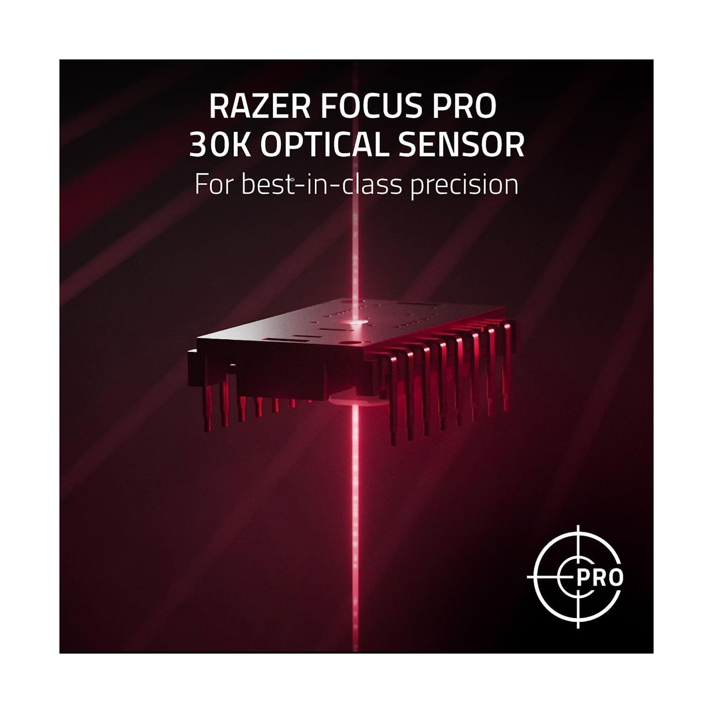 Razer Cobra Pro Wireless Gaming Mouse, Razer Focus Pro 30K Optical Sensor, 30000 DPI, Optical Mouse Switches Gen-3, 77g Weight, 