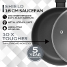 Russell Hobbs RH028391EU7 Shield 16cm Non-Stick Saucepan