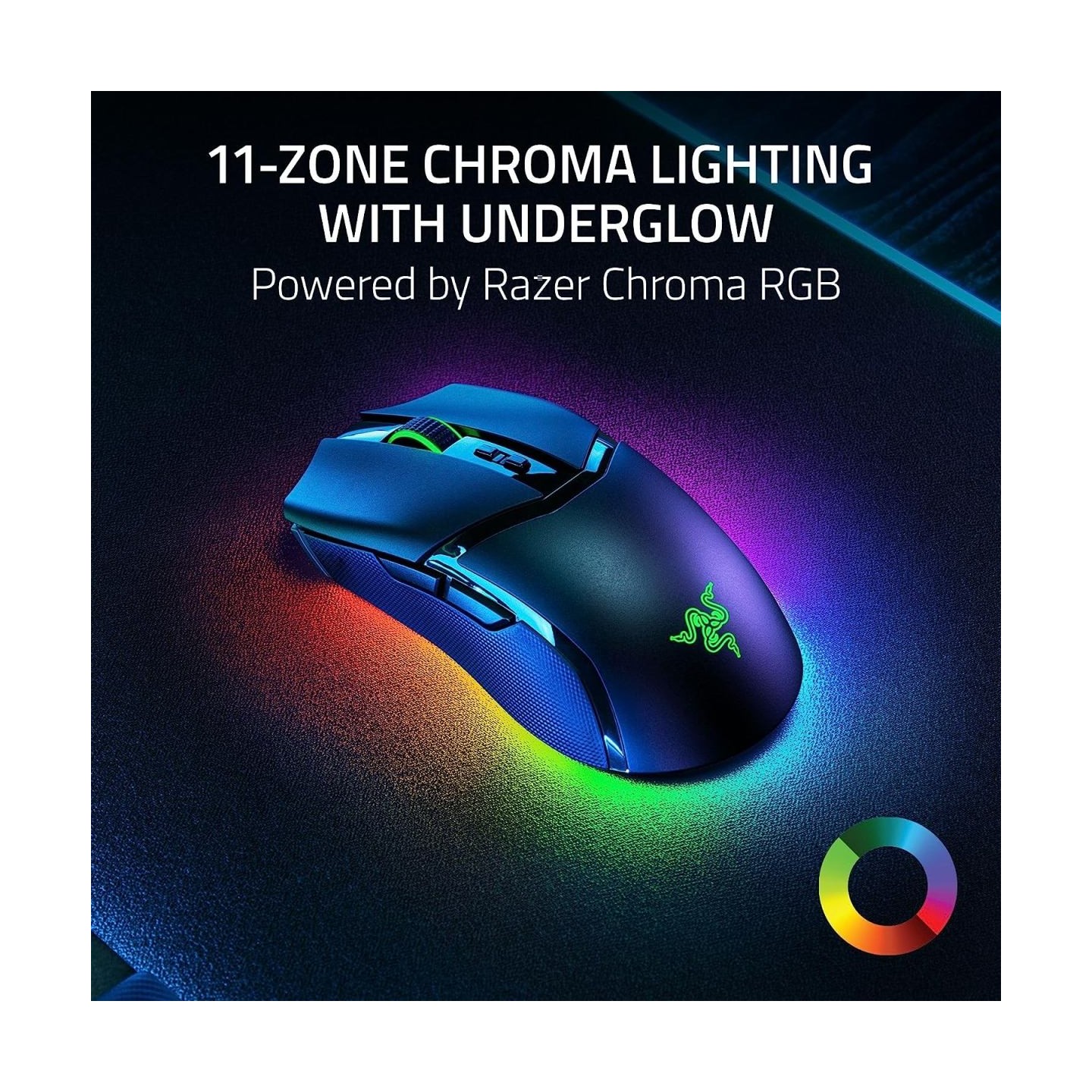 Razer Cobra Pro Wireless Gaming Mouse, Razer Focus Pro 30K Optical Sensor, 30000 DPI, Optical Mouse Switches Gen-3, 77g Weight, 