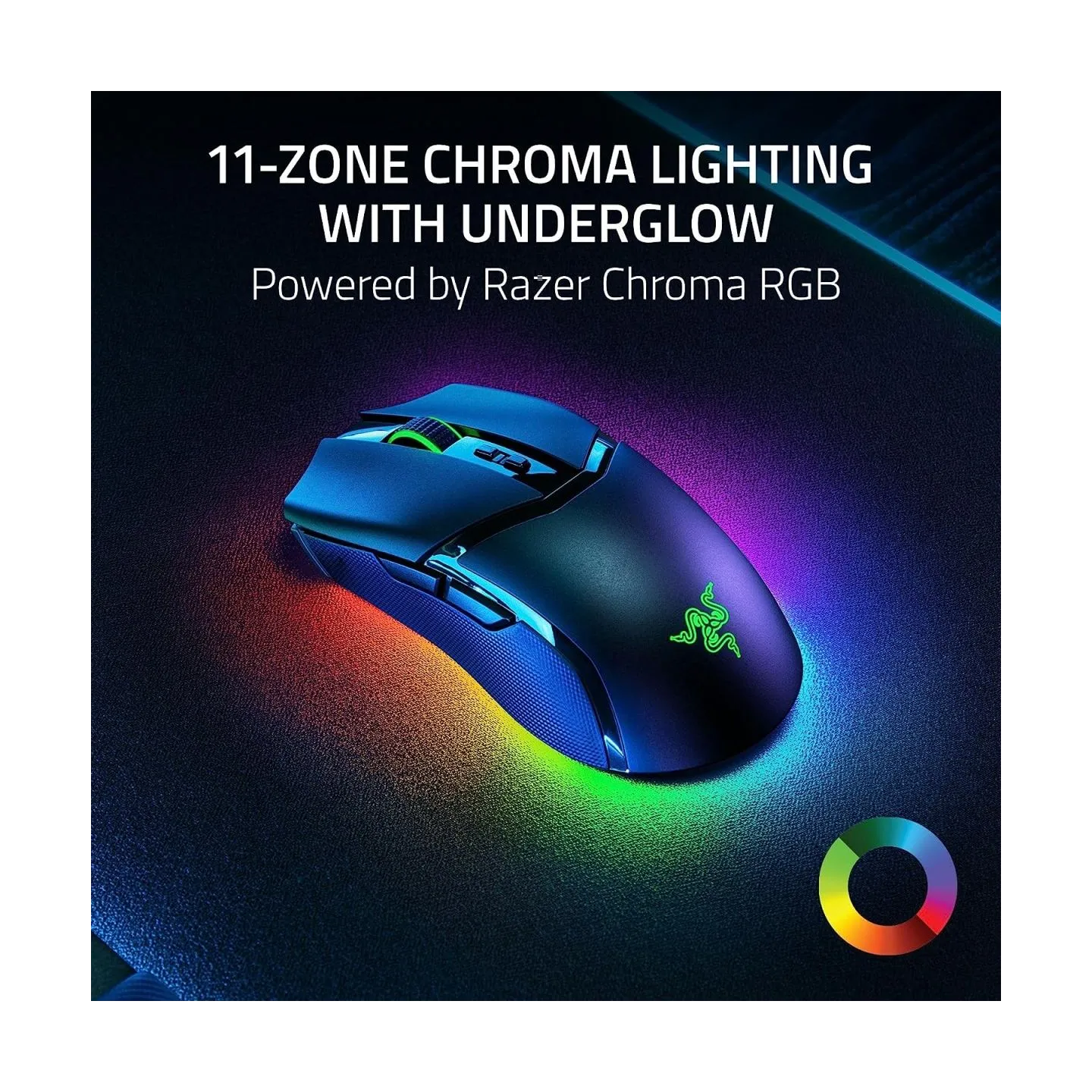 Razer Cobra Pro Wireless Gaming Mouse, Razer Focus Pro 30K Optical Sensor, 30000 DPI, Optical Mouse Switches Gen-3, 77g Weight, 
