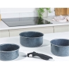 Russell Hobbs RH03294EU7 Nightfall 4-Piece Smart Clip Saucepan Set