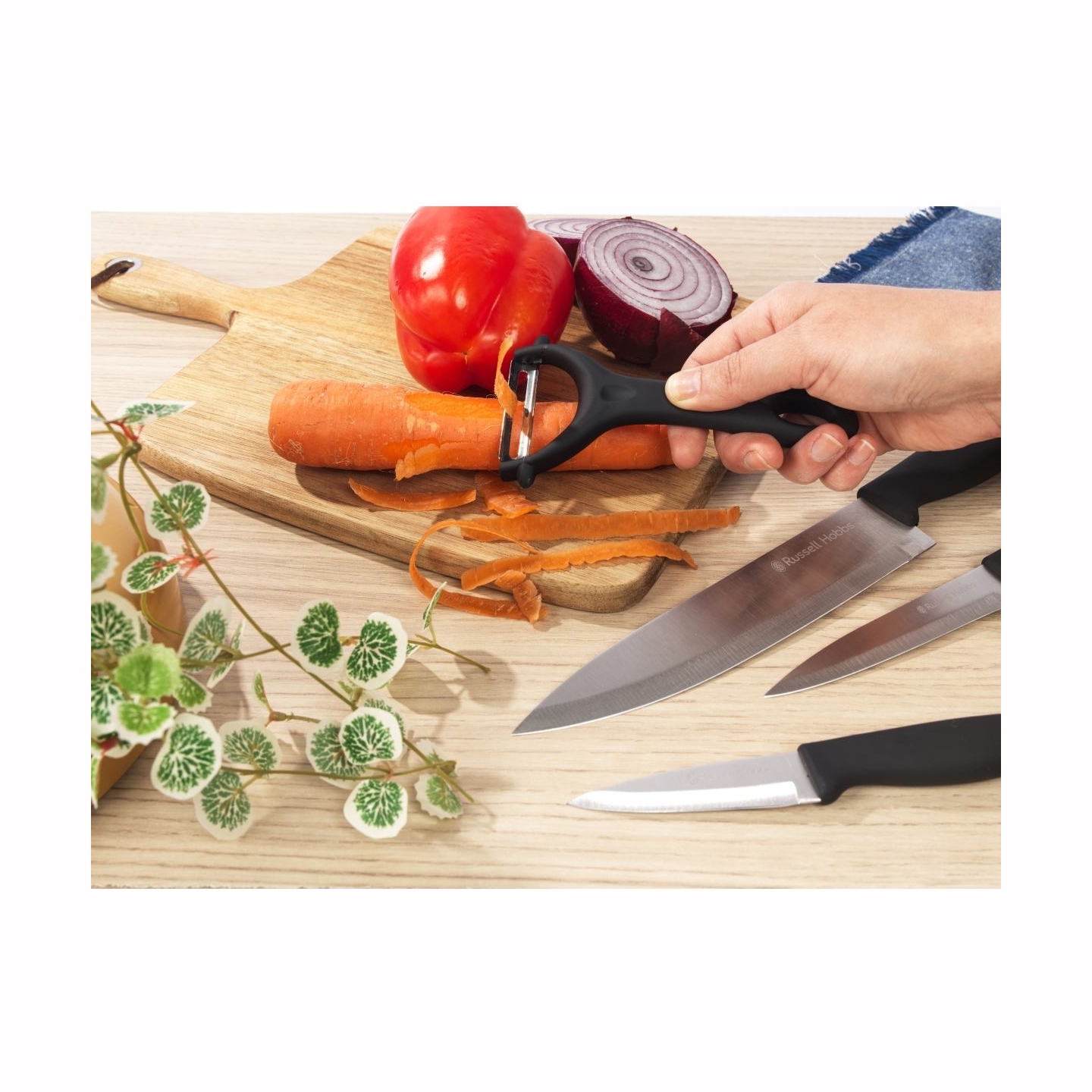Russell Hobbs RH031521 Venus 4 pcs Knife And Peeler Set