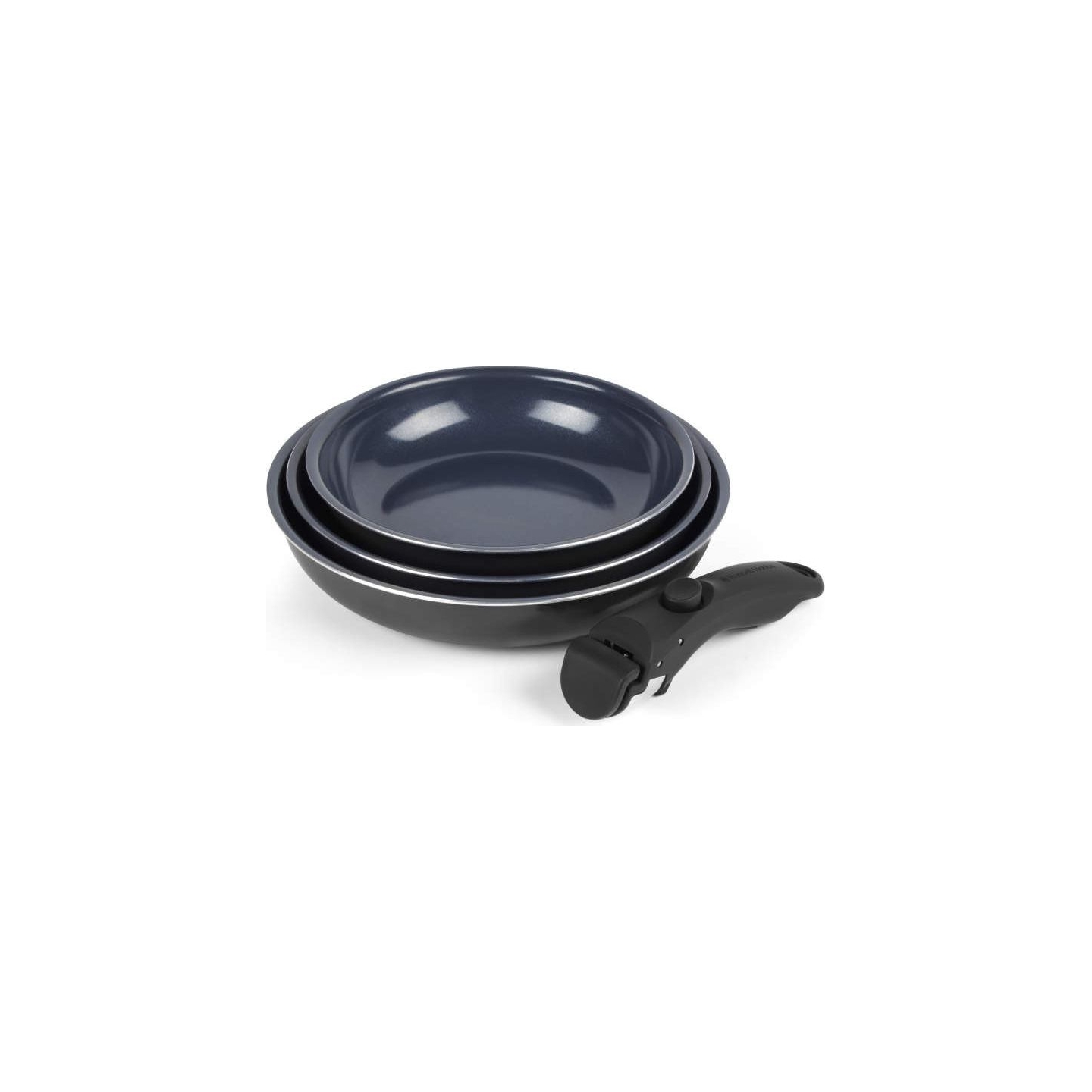 Russell Hobbs RH03314 Marine Smart Clip 4 Piece Fry Pan Set