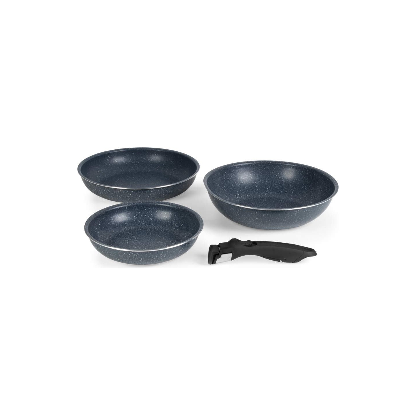 Russell Hobbs RH03296 Nightfall Stone 4-Piece Smart Clip Fry Set
