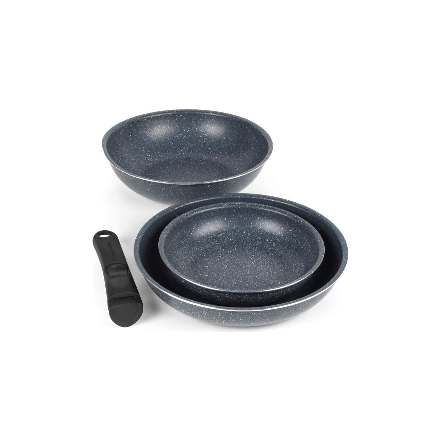 Russell Hobbs RH03296 Nightfall Stone 4-Piece Smart Clip Fry Set