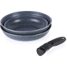Russell Hobbs RH03296 Nightfall Stone 4-Piece Smart Clip Fry Set