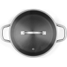 Russell Hobbs RH03821 Riviera 4-Piece Pan Set, Red