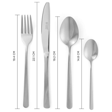 Russell Hobbs RH03225EU7 Vienna Stainless Steel 48 Piece Cutlery Set