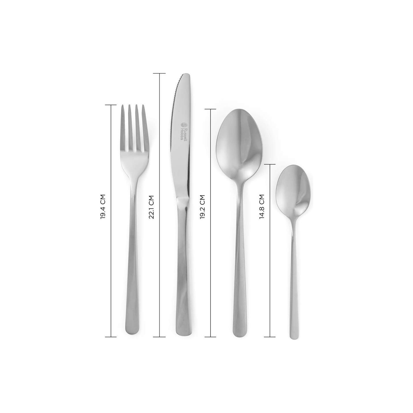 Russell Hobbs RH03225EU7 Vienna Stainless Steel 48 Piece Cutlery Set