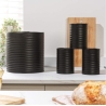 Russell Hobbs RH03270 Liniera 4-Piece Countertop Set, Black