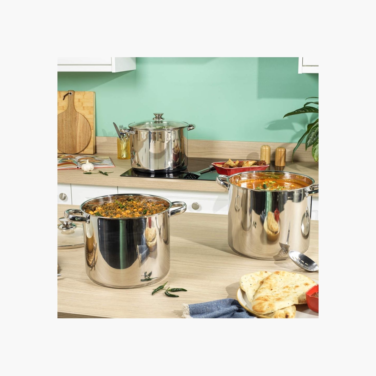 Russell Hobbs RH03802EU7 Classic Collection Stainless Steel 30cm 15L Stockpot