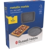 Russell Hobbs RH03756 Metallic Marble 3 Piece Backware Set