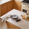 Russell Hobbs RH04033 Stainless Steel 4-Piece Smart Clip Fry Pan Set