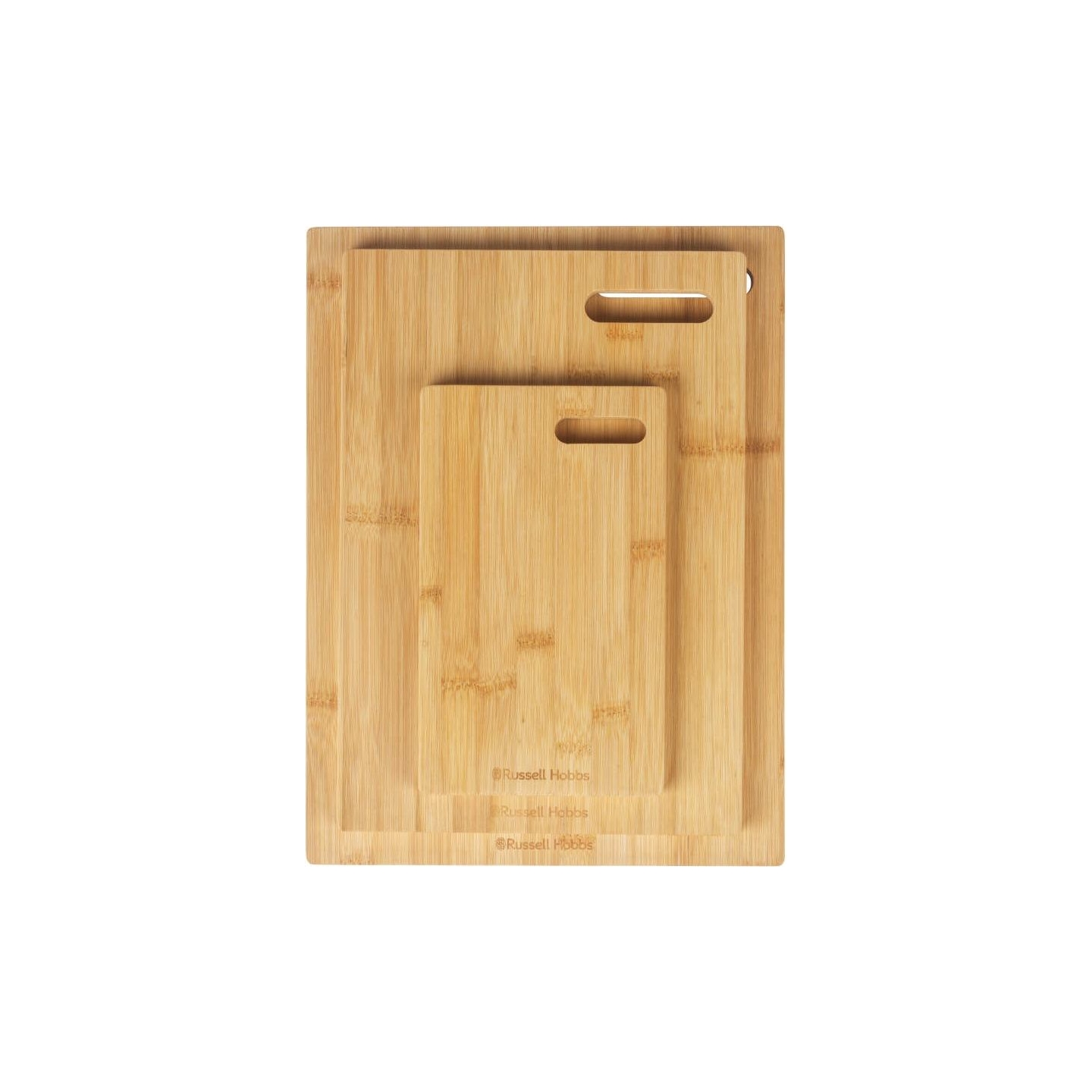 Russell Hobbs RH04065 Element Bamboo 3 Piece Chopping Board Set
