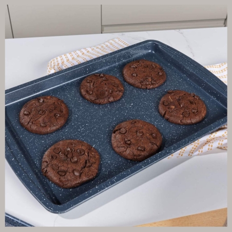 Russell Hobbs RH03858 Nightfall Stone Baking Tray 2 Pack