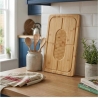 Russell Hobbs RH04066 Element Bamboo Carving Board 44 x 30cm