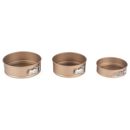 Russell Hobbs RH03791G Opulence 3 Piece Springform Tin Set