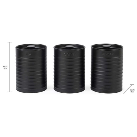 Russell Hobbs RH03268EU7 Liniera 3 Piece Canister Set