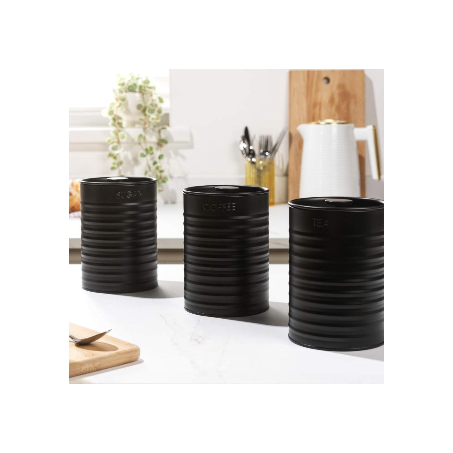 Russell Hobbs RH03268EU7 Liniera 3 Piece Canister Set