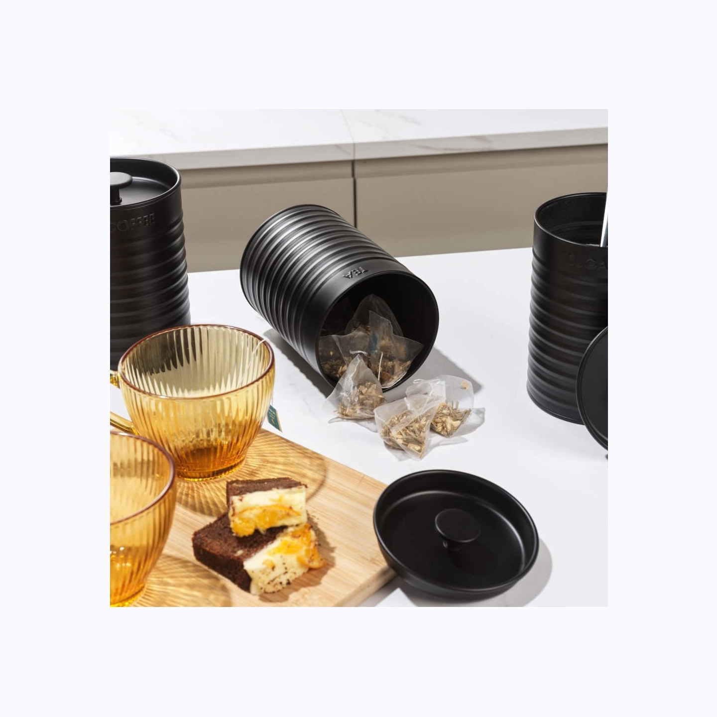 Russell Hobbs RH03268EU7 Liniera 3 Piece Canister Set