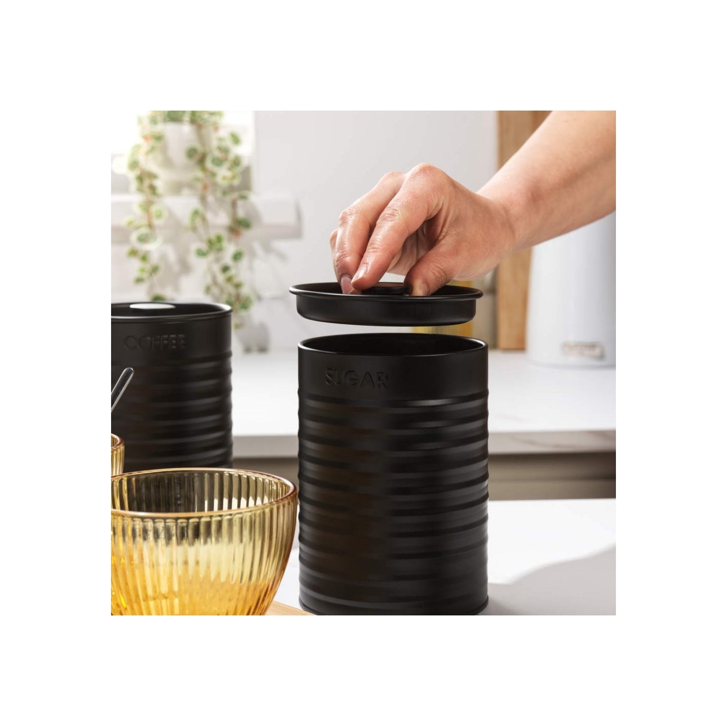 Russell Hobbs RH03268EU7 Liniera 3 Piece Canister Set