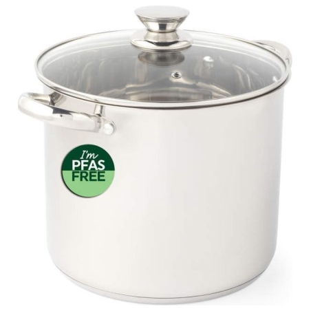Russell Hobbs RH03800EU7 Classic Collection 24cm 9L Stockpot, Stainless Steel