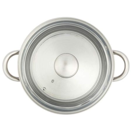 Russell Hobbs RH03800EU7 Classic Collection 24cm 9L Stockpot, Stainless Steel