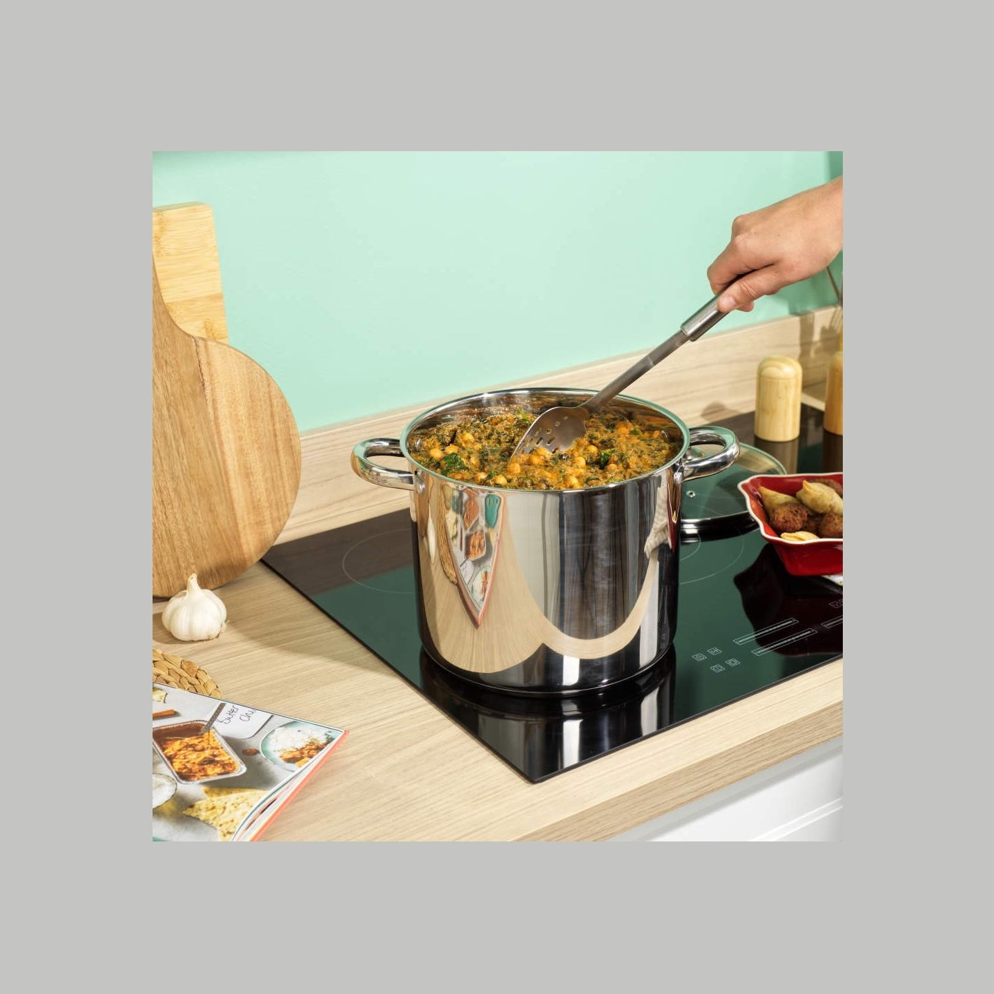 Russell Hobbs RH03800EU7 Classic Collection 24cm 9L Stockpot, Stainless Steel