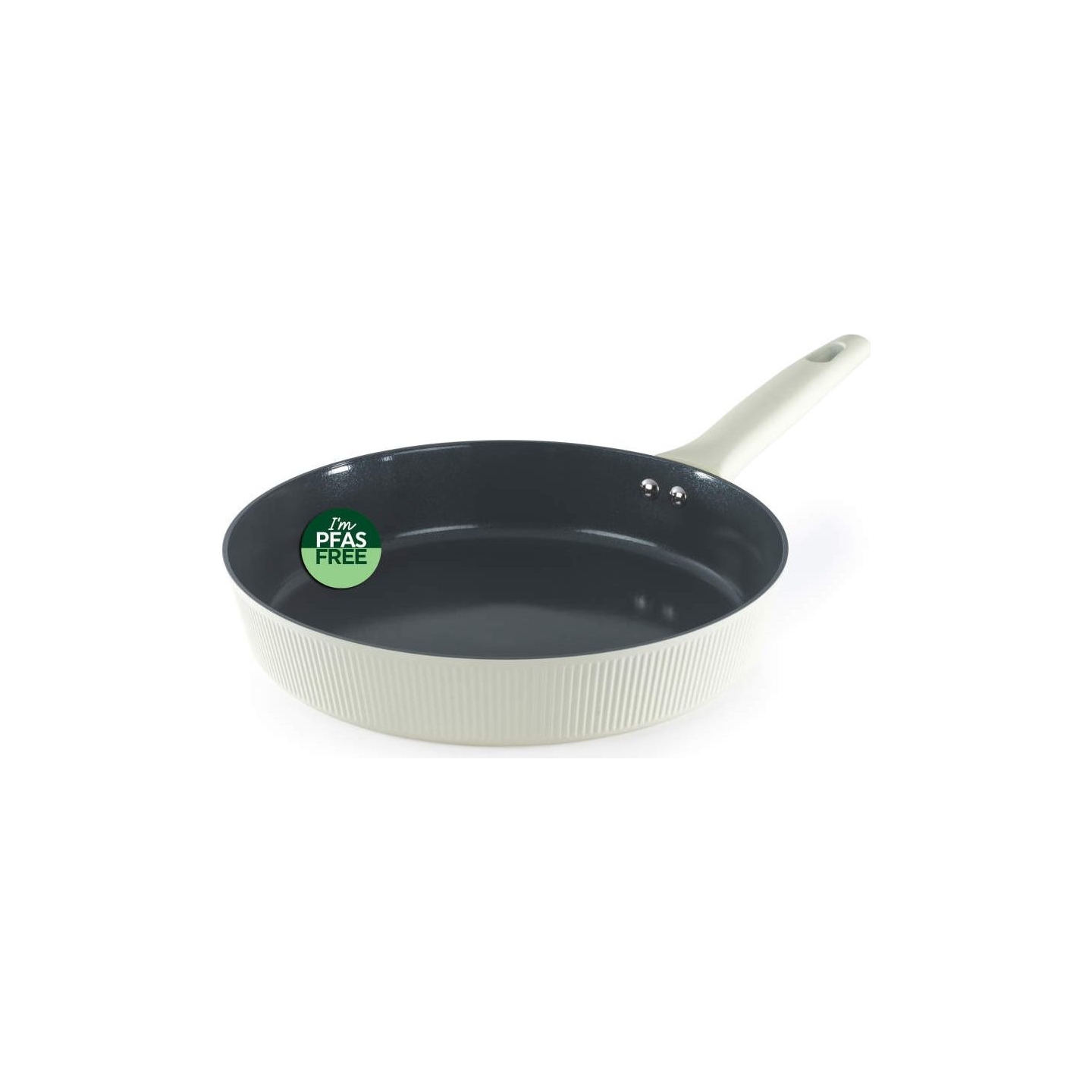 Russell Hobbs RH03862C Cote 28 cm Fry Pan, Cream