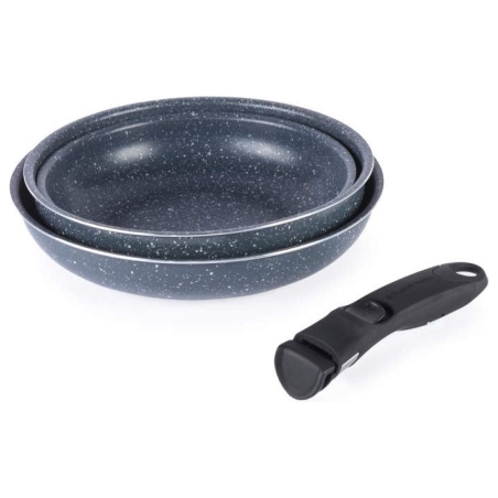 Russell Hobbs RH03297 Nightfall Stone 4-Piece Smart Clip Pan Set