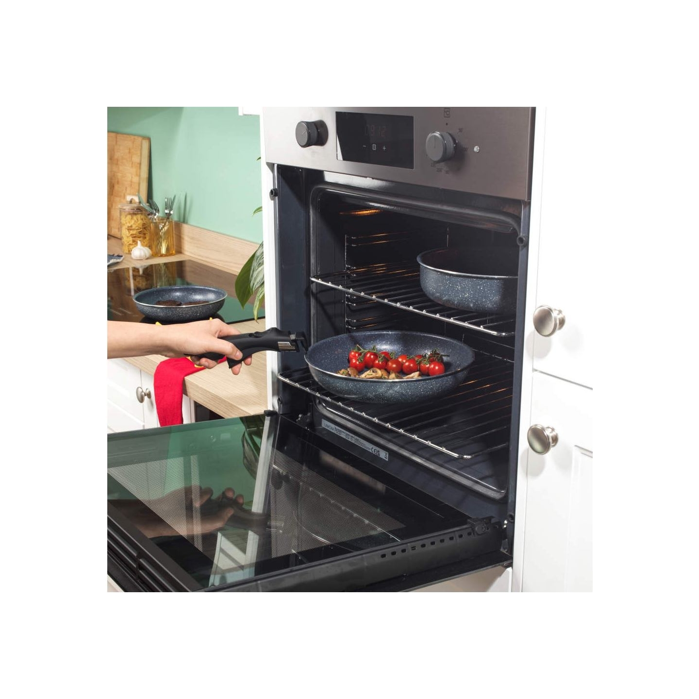 Russell Hobbs RH03297 Nightfall Stone 4-Piece Smart Clip Pan Set