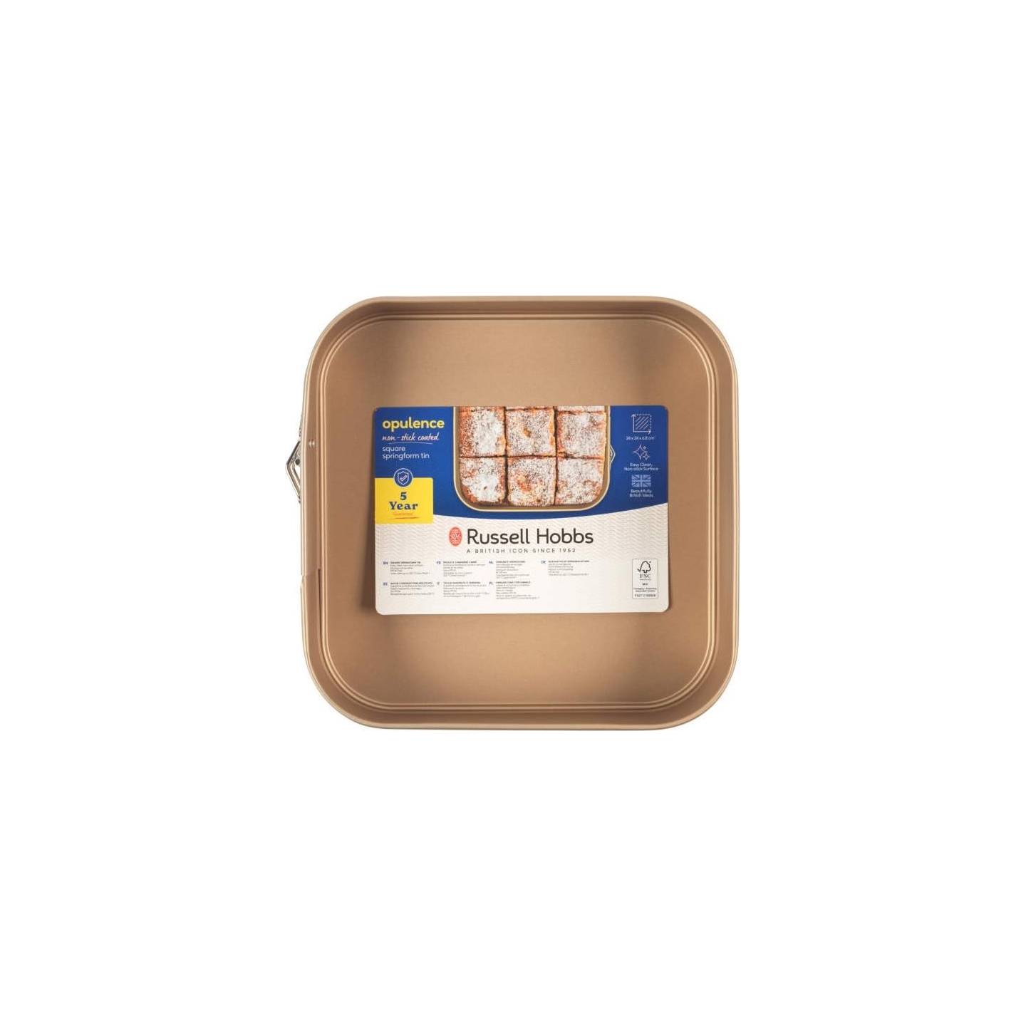 Russell Hobbs RH03792G Opulence Square Springform Tin